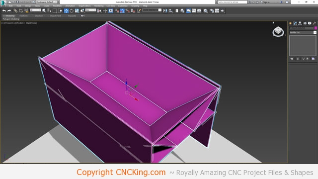 Custom CNC Laser Downdraft Table: Design