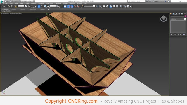 Custom CNC Laser Downdraft Table: Design