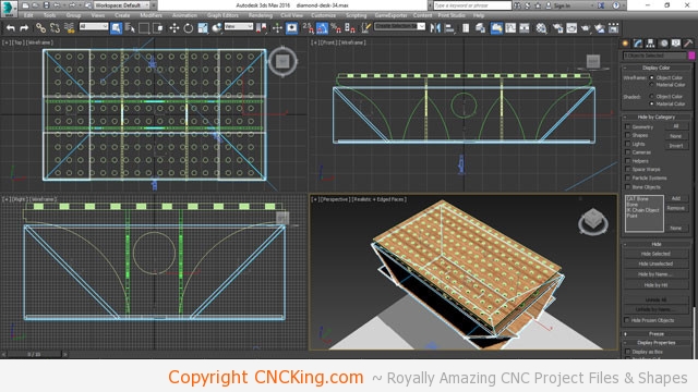 Custom CNC Laser Downdraft Table