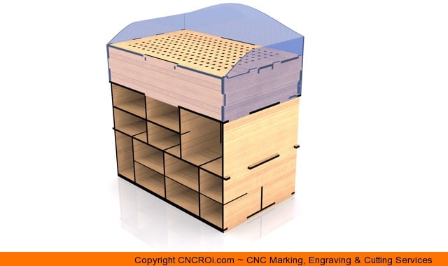 custom downdraft table