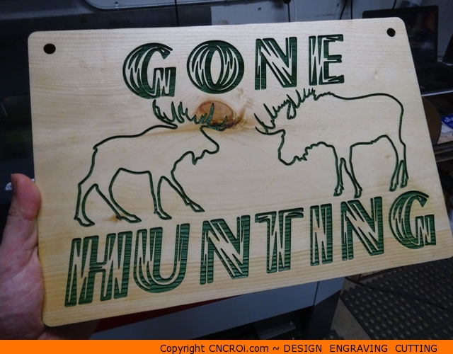 Custom Fishing / Hunting Signage