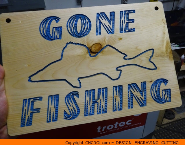 Custom Fishing / Hunting Signage