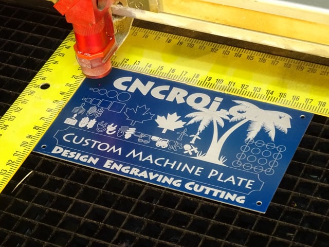 Custom Machine Identification Plates