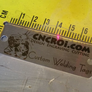 50 x Annealed Stainless Steel Tags (25 x 76 mm or 1 x 3")