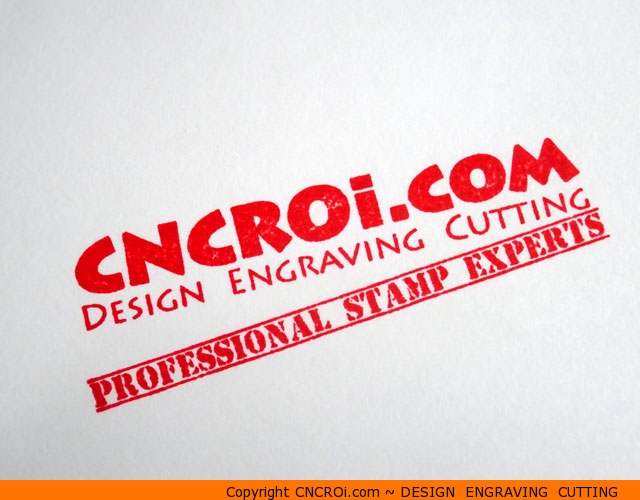 custom trodat rubber stamp