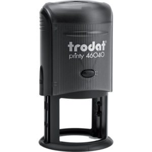 Trodat Original Printy 46040 Custom Self-Inking Stamp (40 mm or 1-5/8" round)