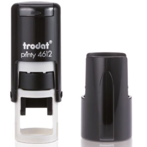 Trodat Original Printy 4612 Custom Self-Inking Stamp (12 mm or 1/2" round)