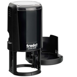 Trodat Original Printy 4638 Custom Self-Inking Stamp (38 mm or 1-1/2" round)