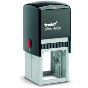 Trodat Original Printy 4924 Custom Self-Inking Stamp (40 mm or 1-5/8" square)