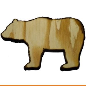 0003-bear-black Custom Animal Plywood Silhouettes