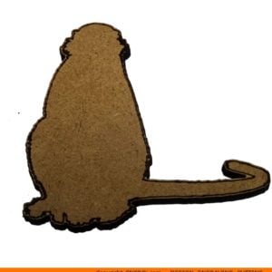 0021-baboon-sitting2 custom animal shape