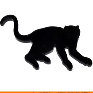 0022-monkey custom animal shape stickers