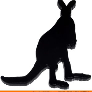 0027-kangaroo2 custom animal shape stickers