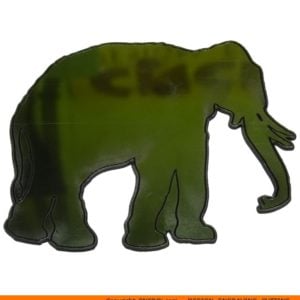 0046 elephant with tusk