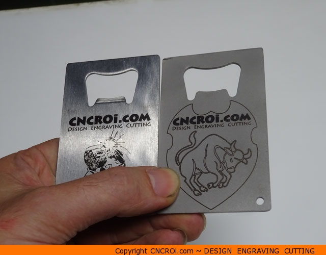 Matte Finished Stainless Steel Bottle Opener