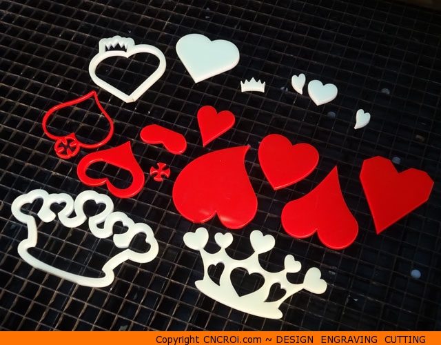 Custom Heart Shapes