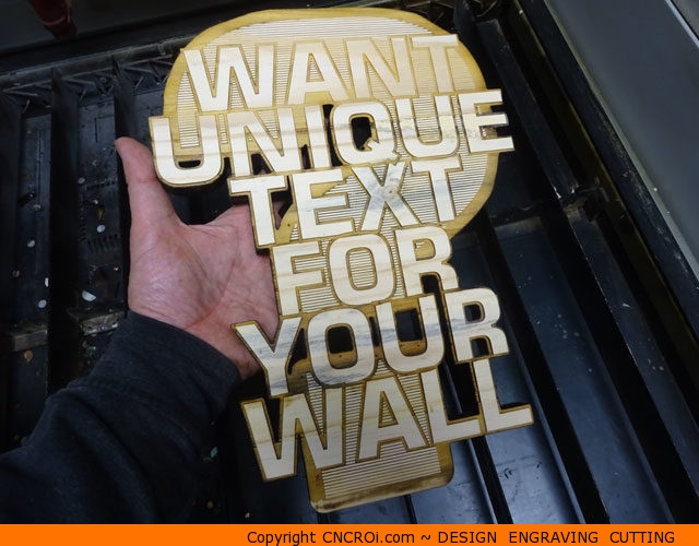 Custom Wall Text & Art