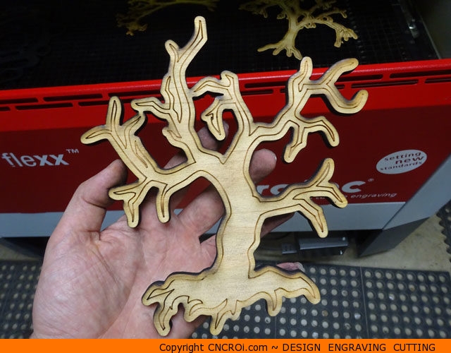 Halloween Dead Tree Shapes