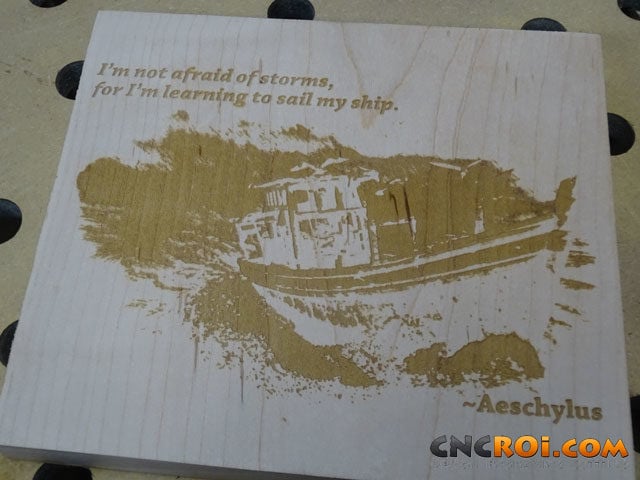 Wood Lamacoid Engraving