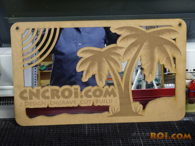 Custom Designed & Branded Shop Mirror