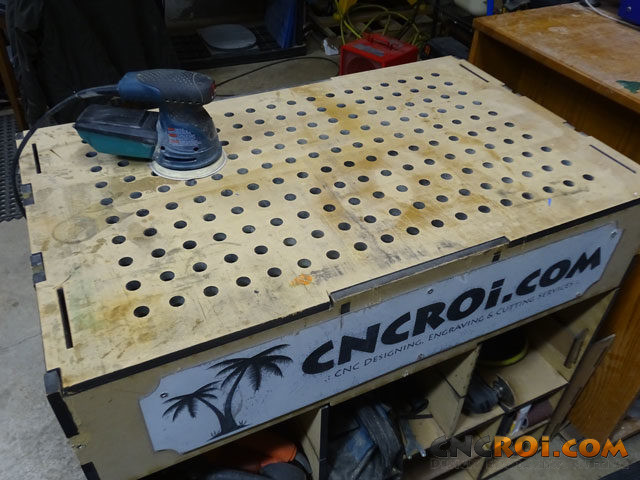 resurfacing downdraft table