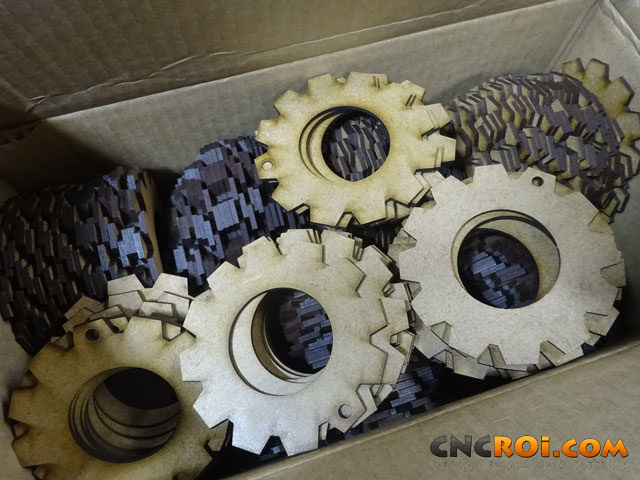 Custom Wooden Gears