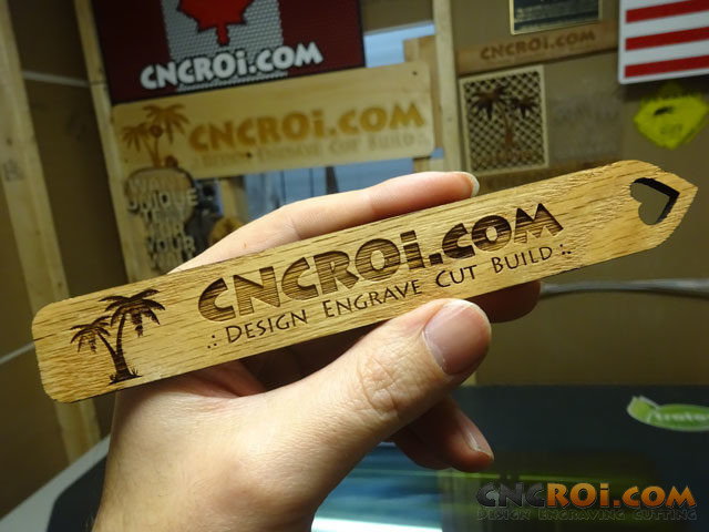 Solid Oak Bookmark