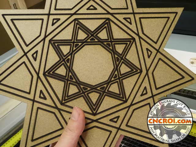V-Laser Carving MDF