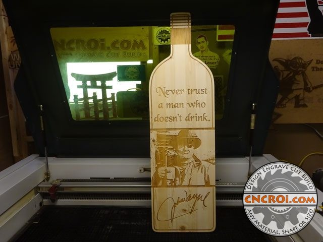 John Wayne Pine Bottle