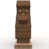 Easter Island Secret Storage Head