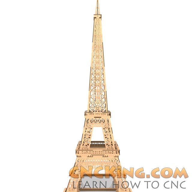 Eiffel Tower - CNCKing.com