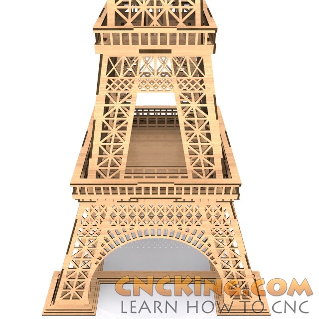 Eiffel Tower - CNCKing.com