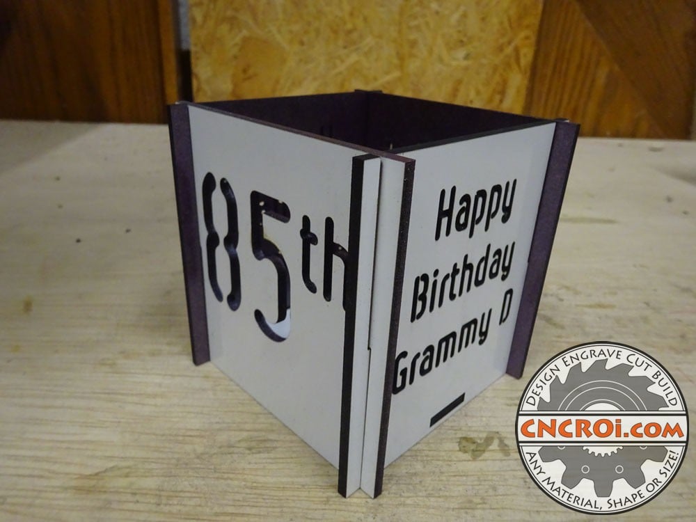 tea light cake topper