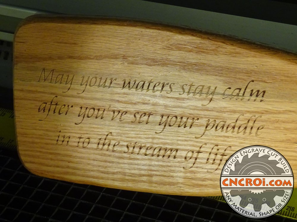 Hand Made Canoe Paddle