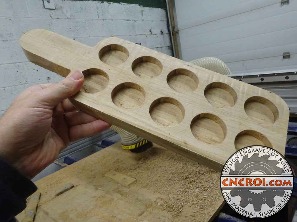 Custom Shooter Trays: Live Edge