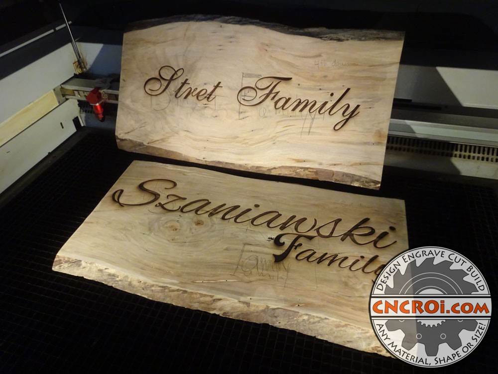Family Wood Signs