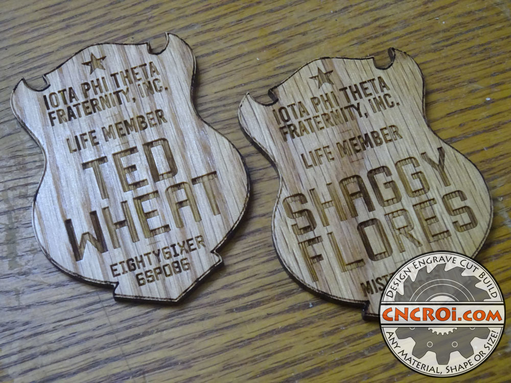 Custom Fraternity Badges