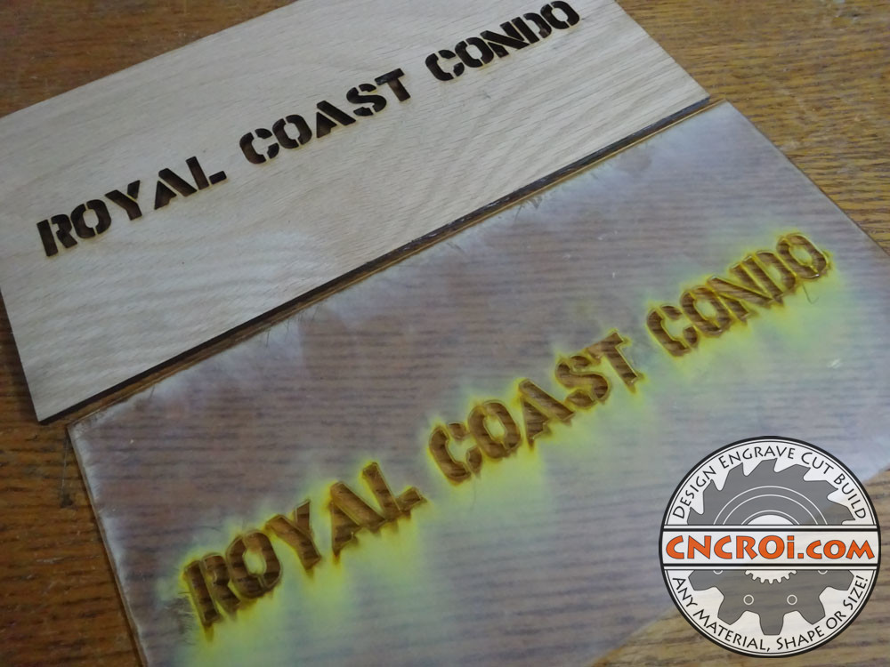 Custom Stencil Materials: Polycarbonate, Plywood & Mild Steel