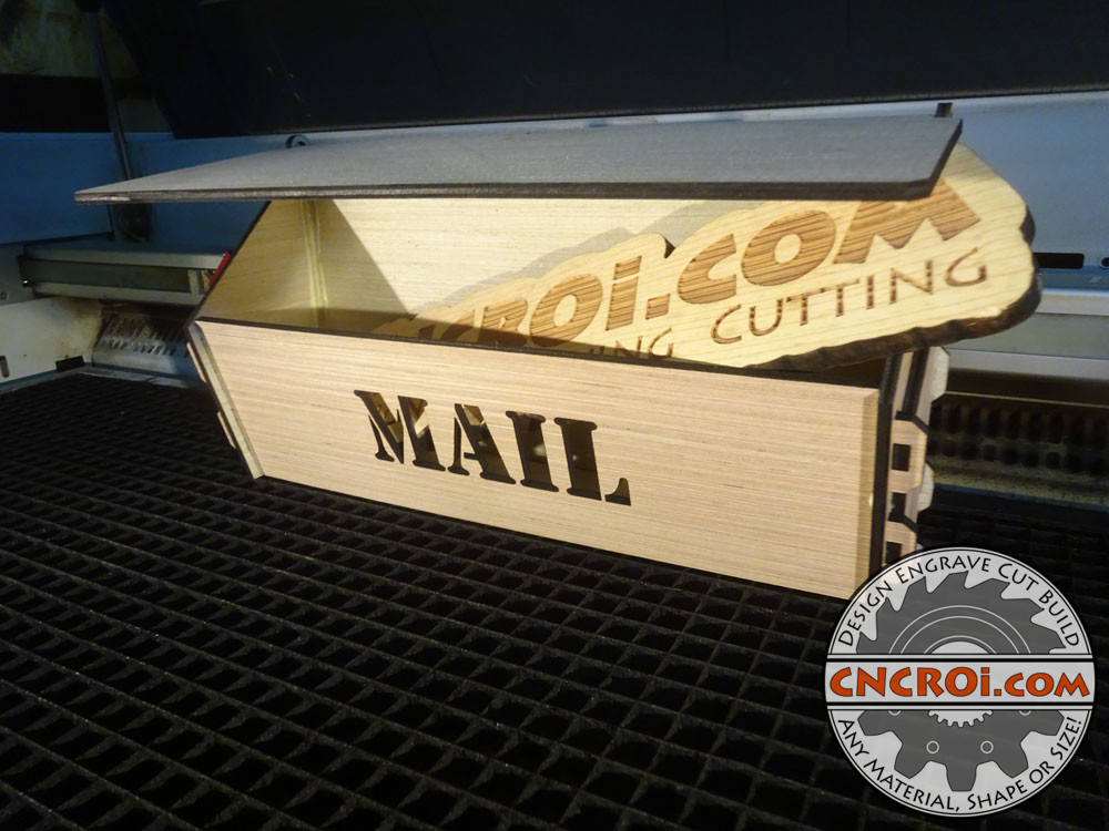 Custom Small Plywood Mailbox
