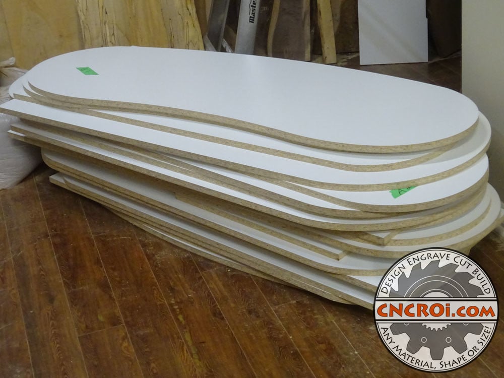Melamine Cabinetry: Office Desk Tops