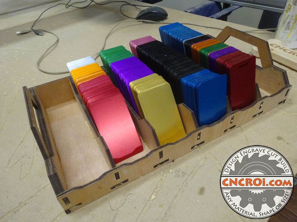 Custom Blank Tray: CNC Laser Cut Plywood