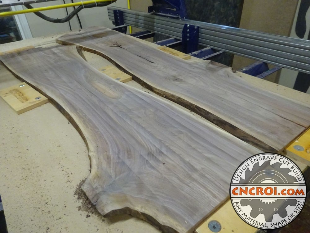 Wood Growth Ruler: CNC Laser MDF / CNC Router Black Walnut
