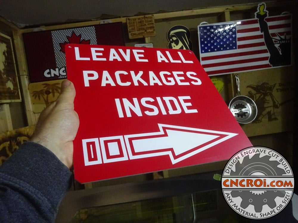 Custom Delivery Sign