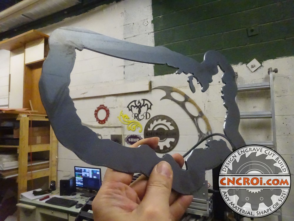 Custom Metal Router Jig: Plasma Cut Steel