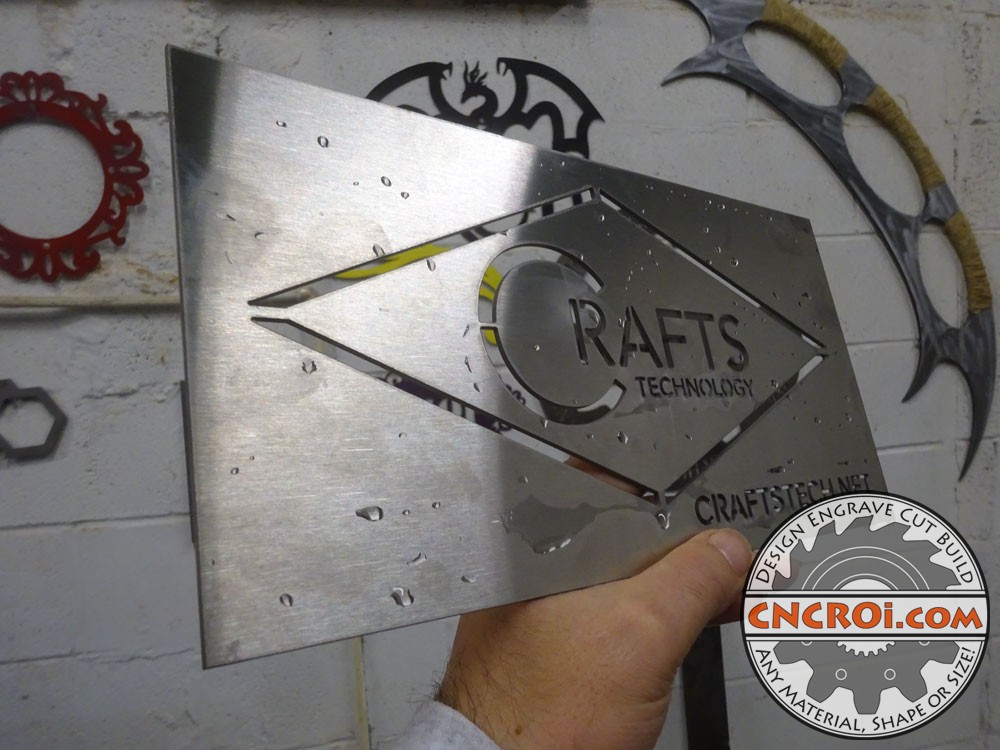 Custom Spray Paint Stencil: 14 Gauge 304 SS