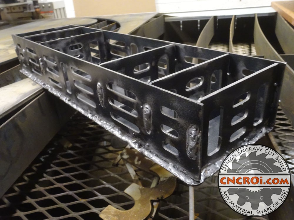 Custom Metal Tray: 12 ga Mild Steel