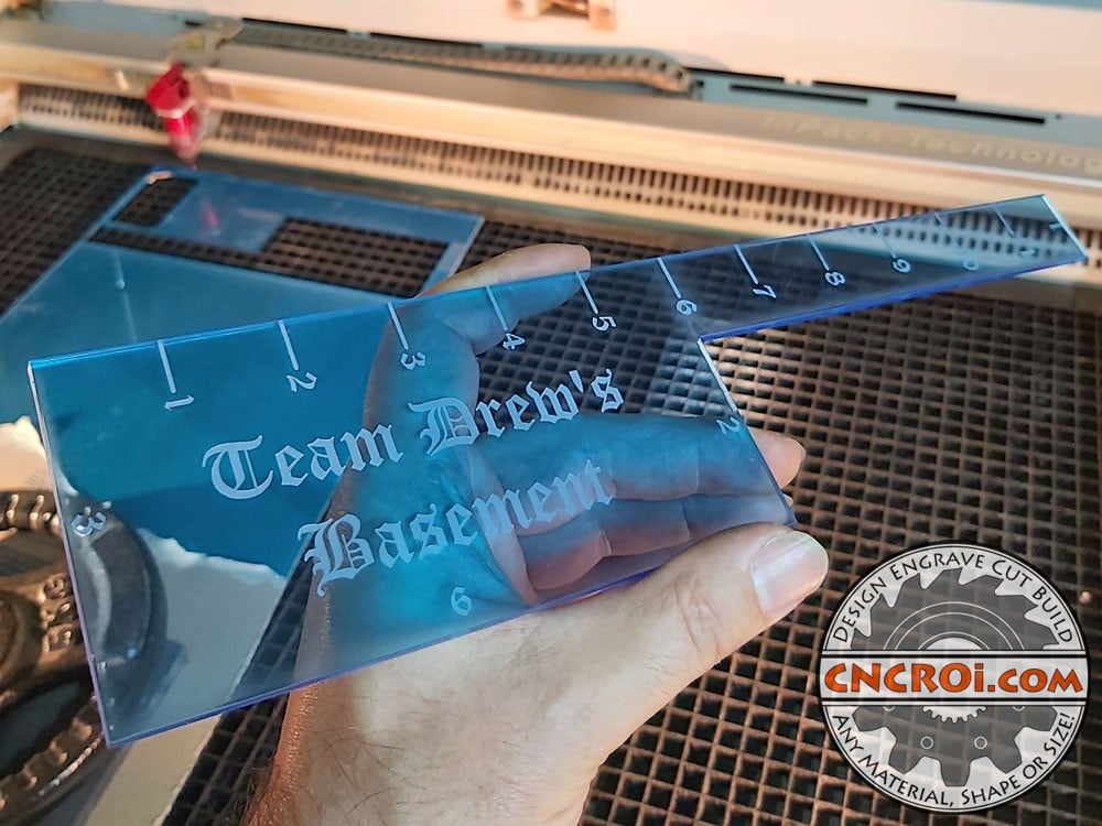 Acrylic War Game Ruler