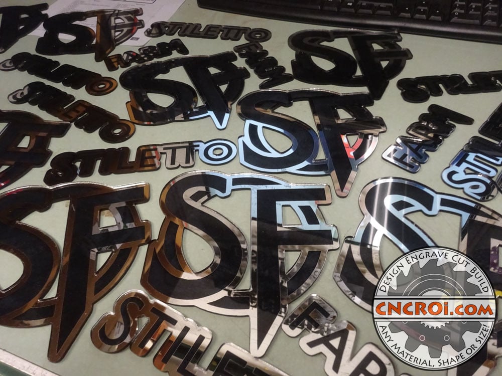 Mirrored Signage: Laser Cut Mirror Acrylic