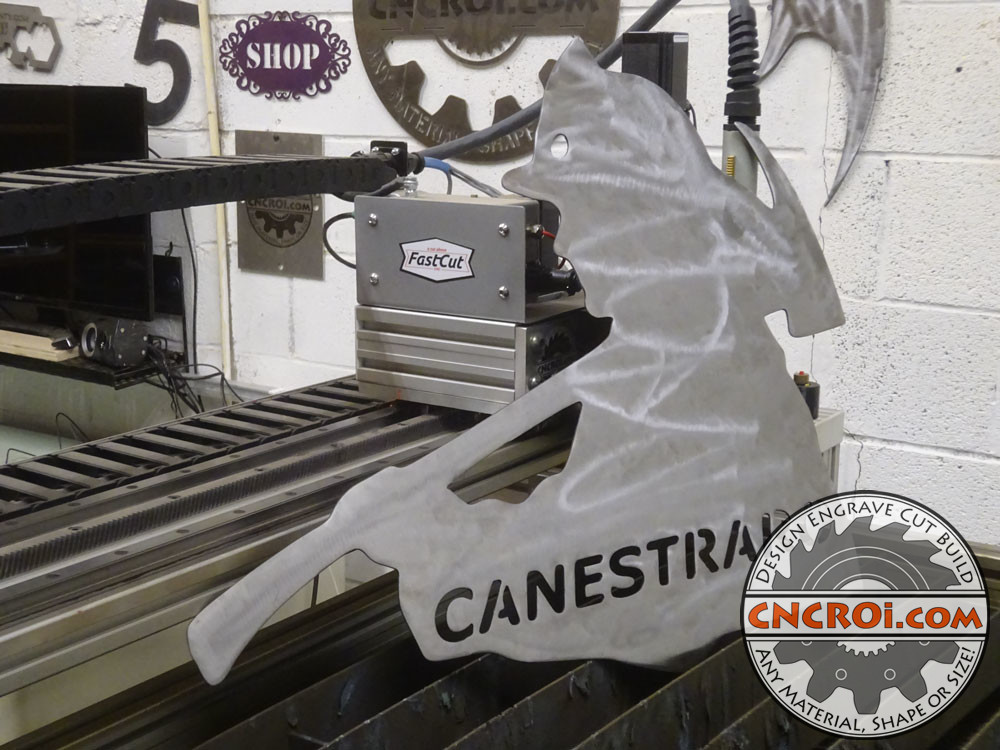Custom Firefighter Sign 12 ga 1/8" 3 mm Hot Rolled Mild Steel