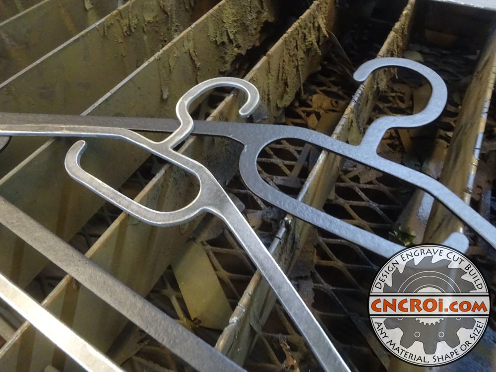 Custom Steel Hangers: CNC Plasma Cut
